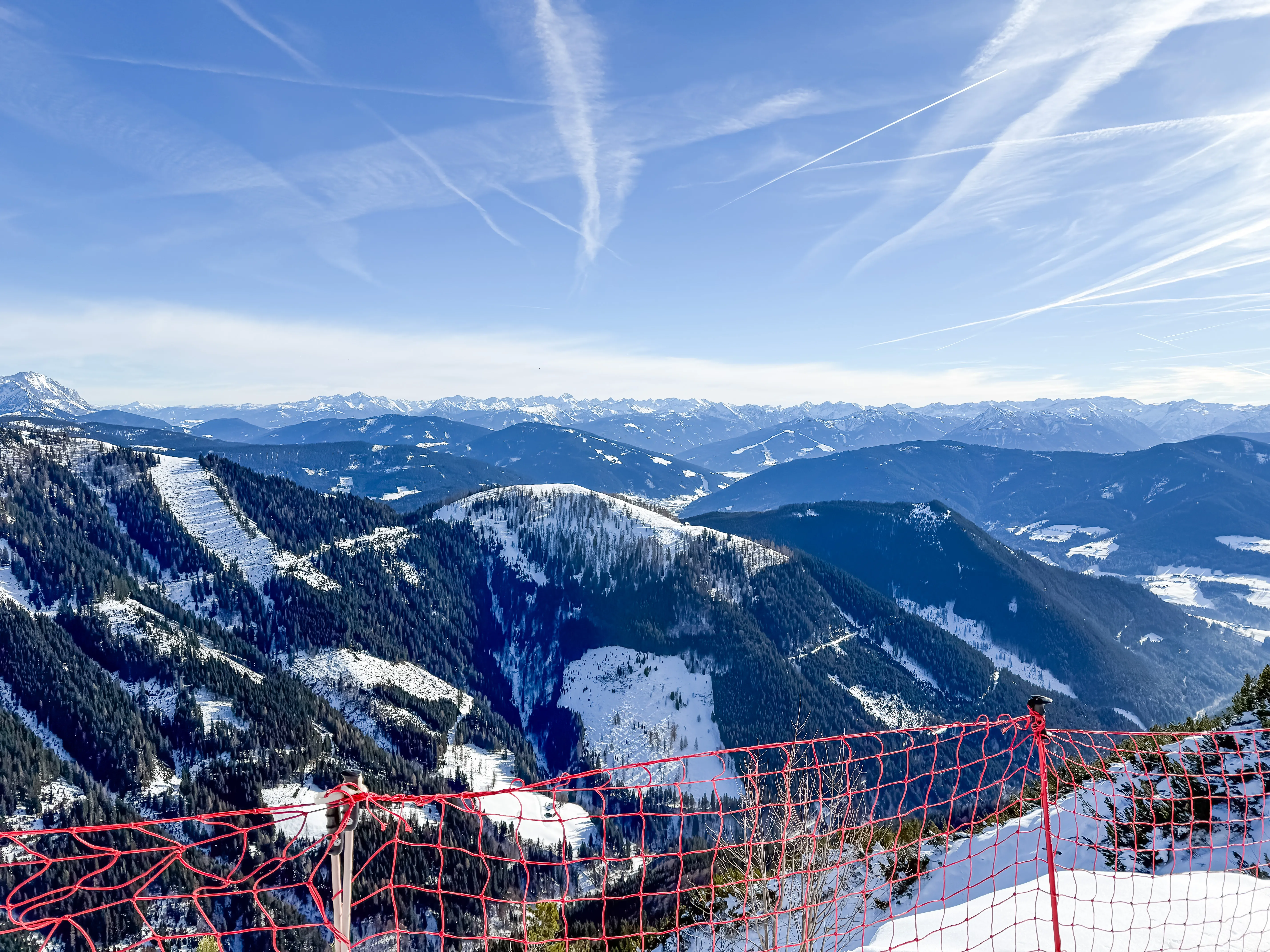 Bjerglandskab i Werfenweng